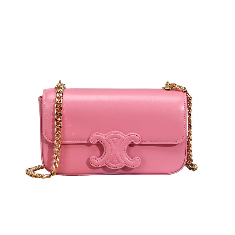 Spring Genuine Leather Fashion Chain Trendy Shoulder Bags