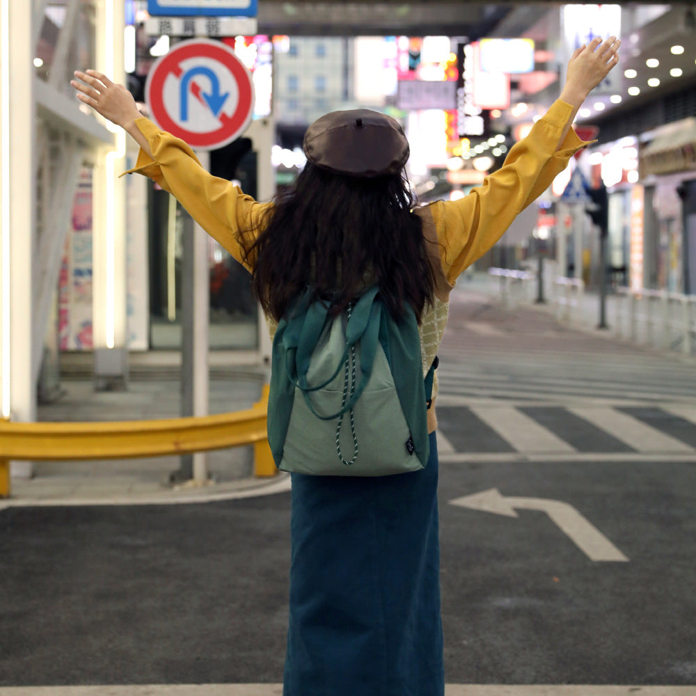 Lightweight Female Nylon Commuting Large Capacity Backpacks