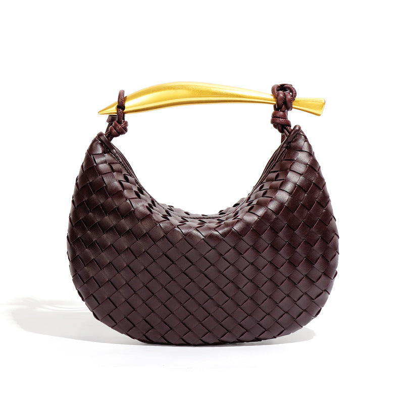 Design Sardine Hand-woven Hand Carrying Dumpling Handbags
