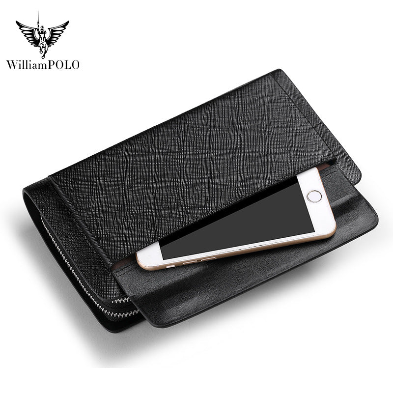 Men's King Paul Large Capacity Real Leather Men's Wallets