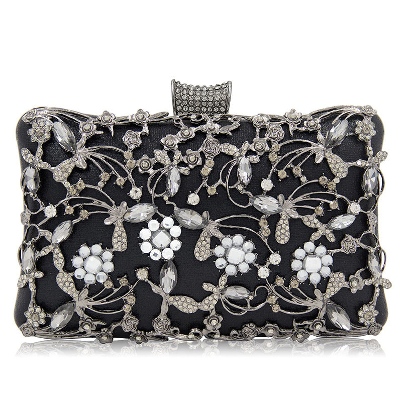 Women's Colorful Moon Hand Hollow Will Be Banquet Evening Bags