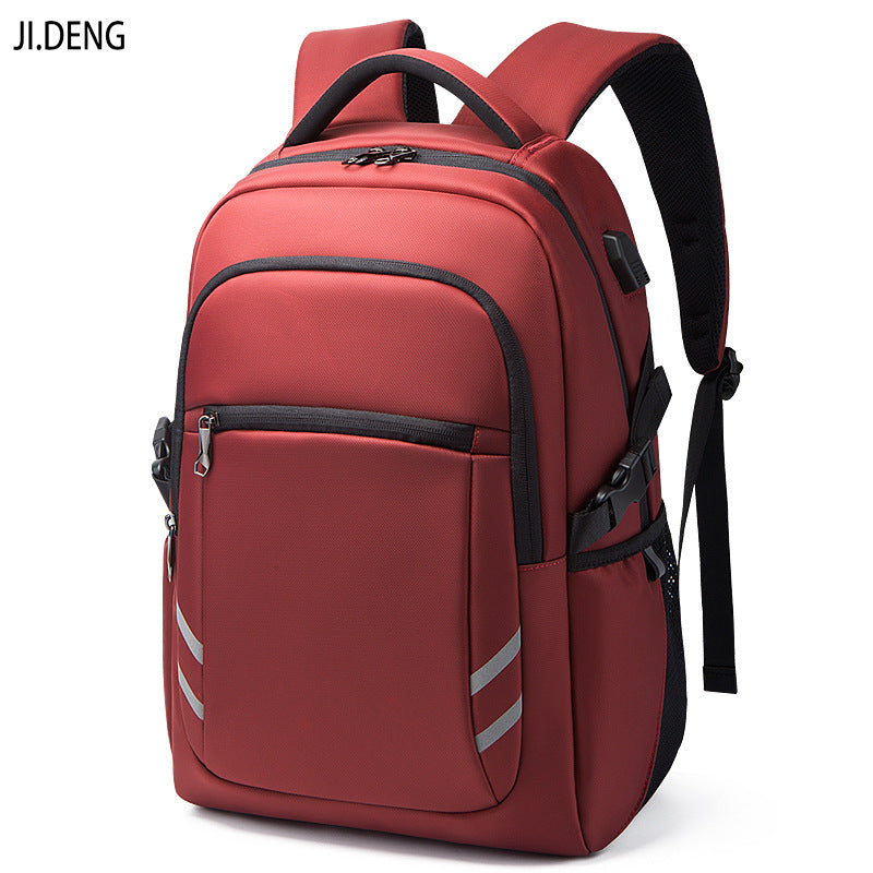 Men's Fashion Trendy Simple Commuter Business Computer Backpacks