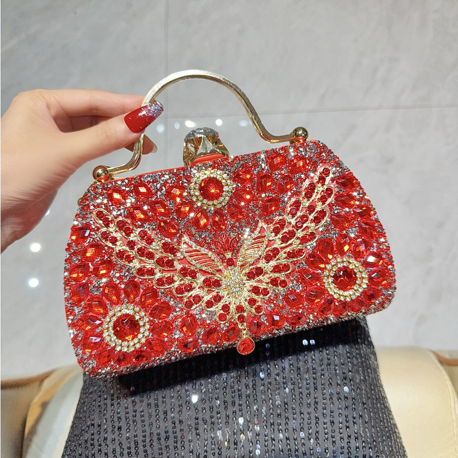 Diamond Crystal Full Fashion Dress Banquet Evening Bags