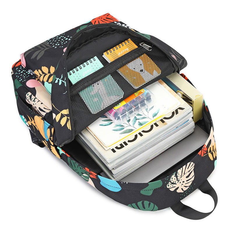 Popular Elegant Fashion Trendy Printed High Backpacks