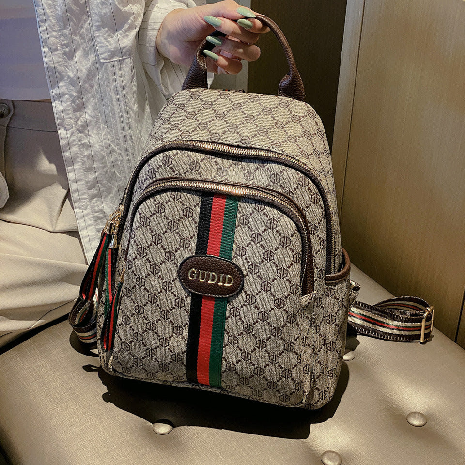 Women's Korean Fashion Large Capacity Simple Backpacks