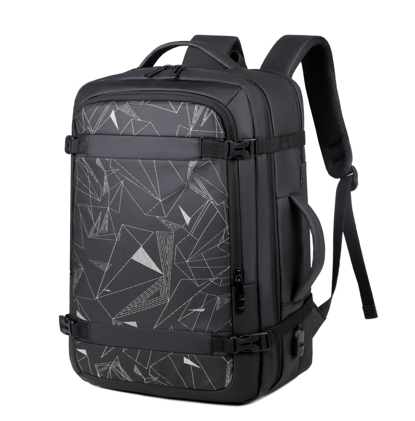 Women's & Men's & Large Capacity Expansion Extended Charging Waterproof Backpacks