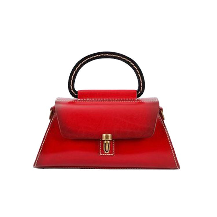 Women's Italian Retro Stylish Vegetable Tanned Leather Shoulder Bags