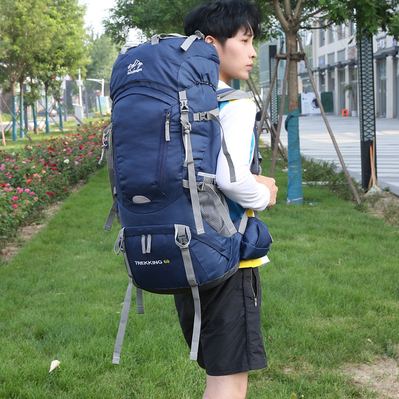 Large Capacity With Stand Bearing System Mountaineering Backpacks