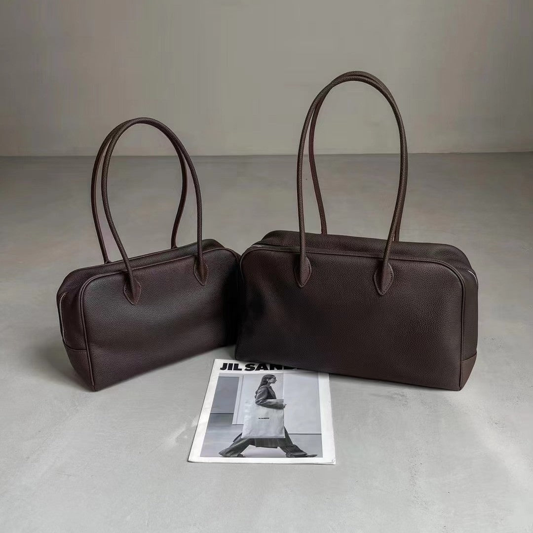 Women's Commuter Foreskin Large Capacity Short Business Shoulder Bags