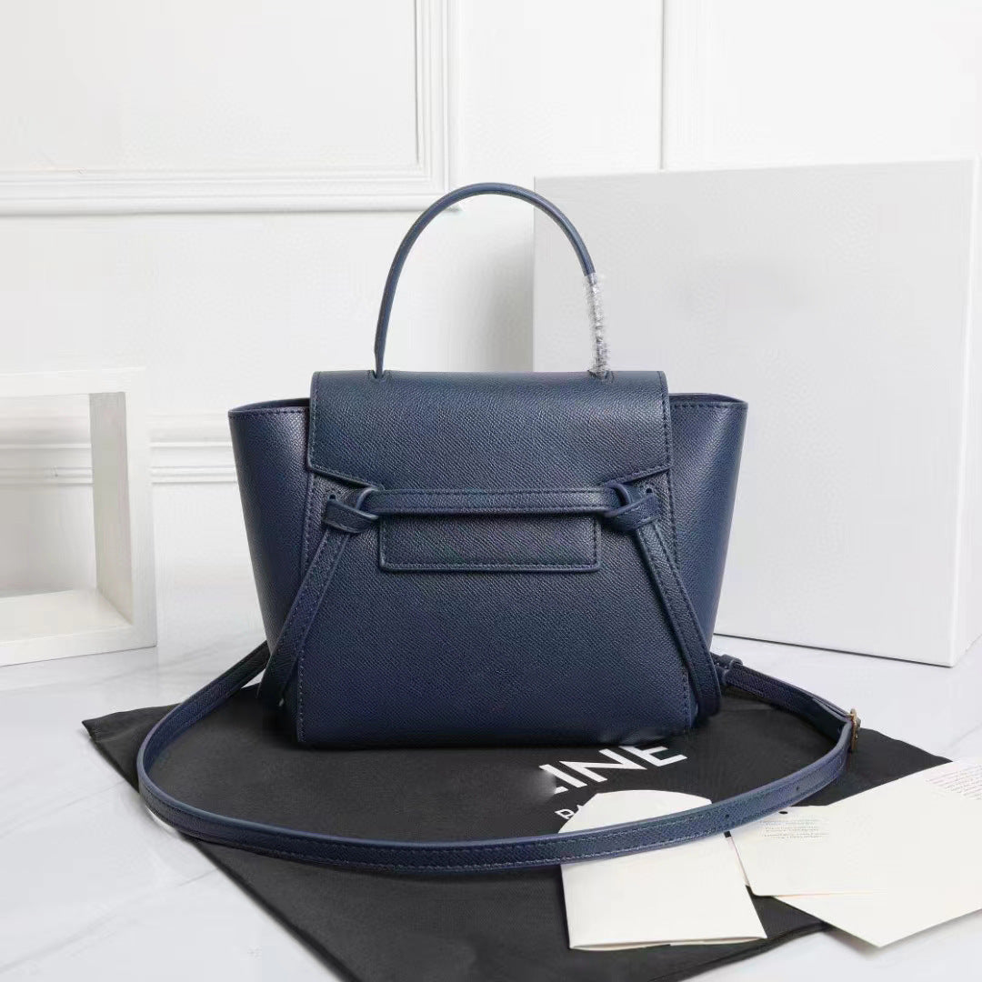 Women's High Version Palm Print Cowhide Simple Bags