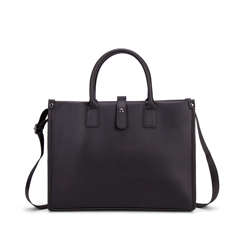 Women's & Men's & Crazy Horse Leather Shaping Business Men's Handbags