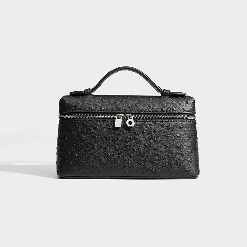 Genuine Leather Kelly Box Light Luxury Shoulder Bags