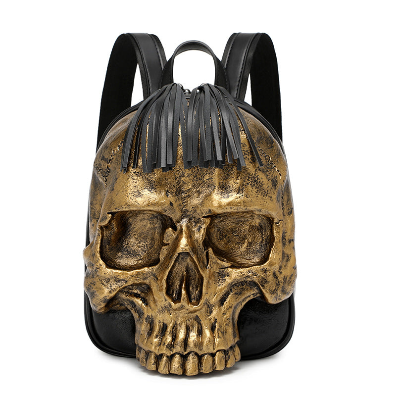 Women's Embossed Three-dimensional Trendy Punk Street Charm Arm Bags