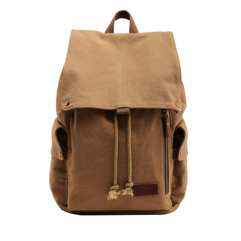 Men's American Computer Canvas Junior High Female Backpacks