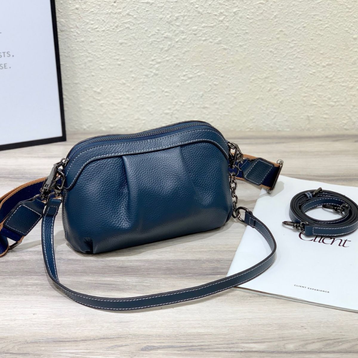 Women's Single Medium Lady's Large Capacity Three Crossbody Bags