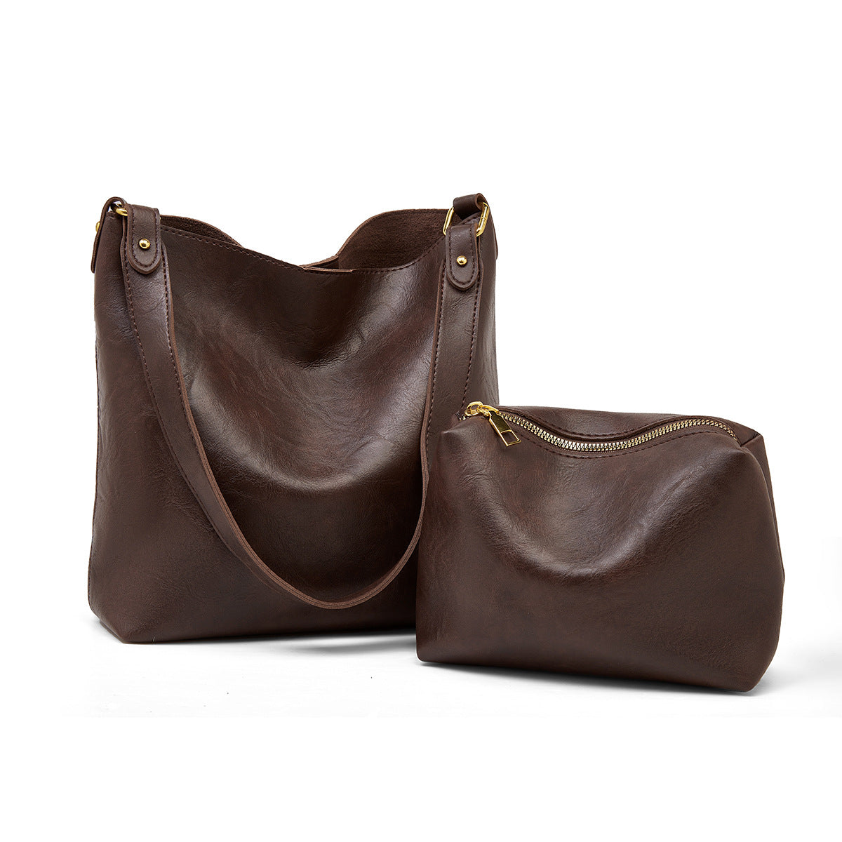 Foxer Fashion Trendy Large Capacity Elegant Underarm Shoulder Bags