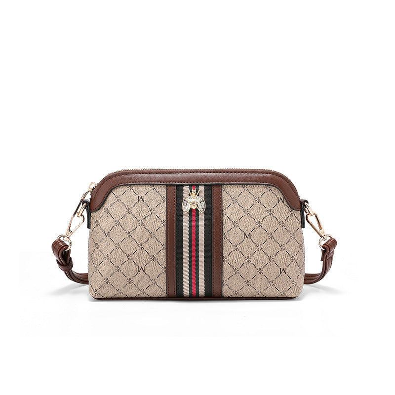Women's Mexican Retro Contrast Color Presbyopic Trendy Shoulder Bags