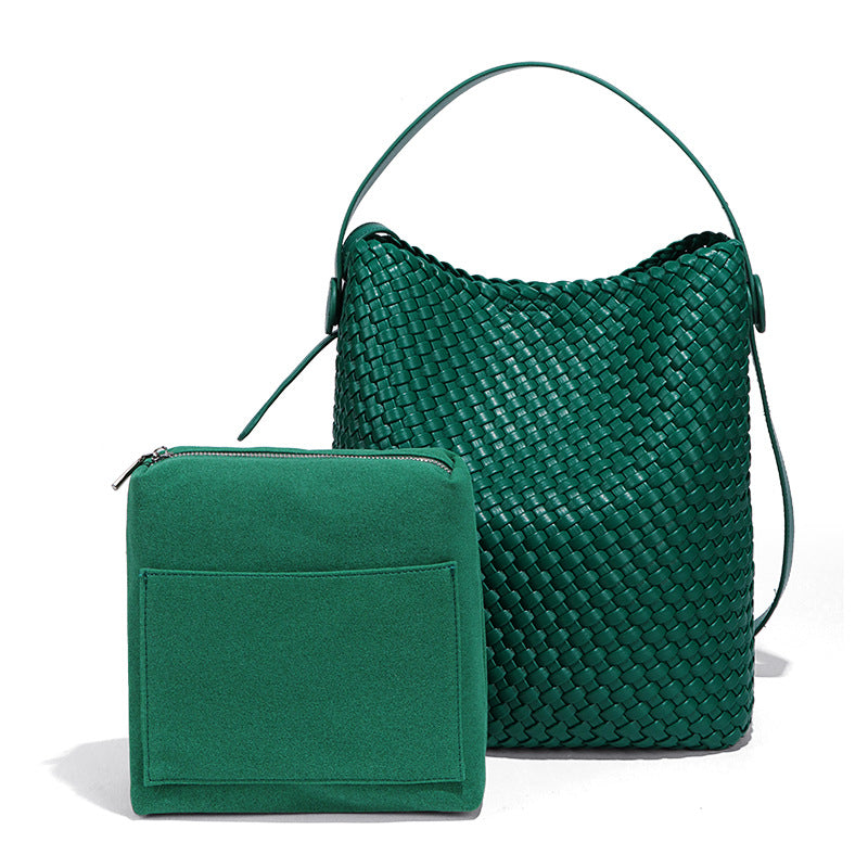 Retro High-grade Large Capacity Portable Trendy Shoulder Bags