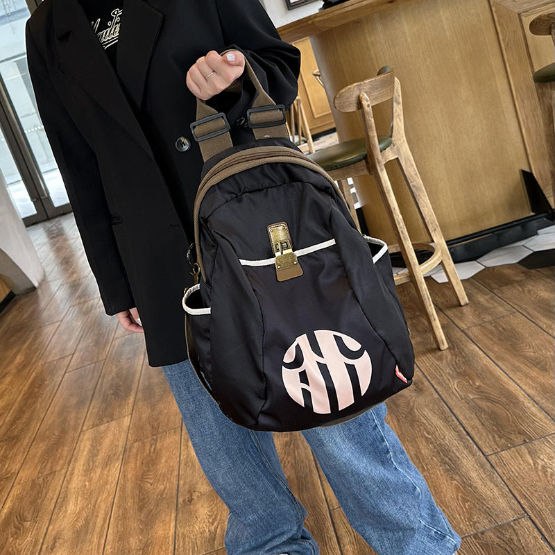 Women's Oxford Cloth Large Capacity Fashion Personality Backpacks
