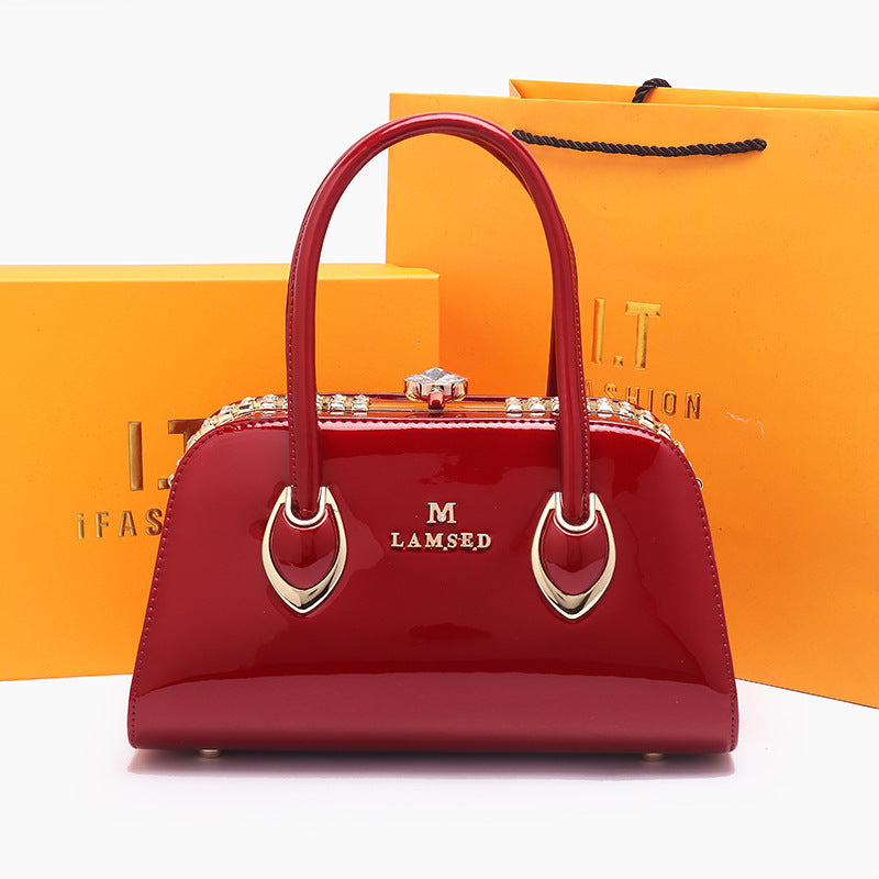 Women's Fashion Stereotypes Genuine Leather Summer Mom Handbags