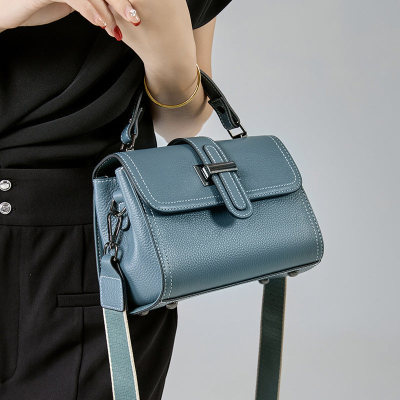 Women's First Layer Cowhide High-grade Portable Crossbody Bags