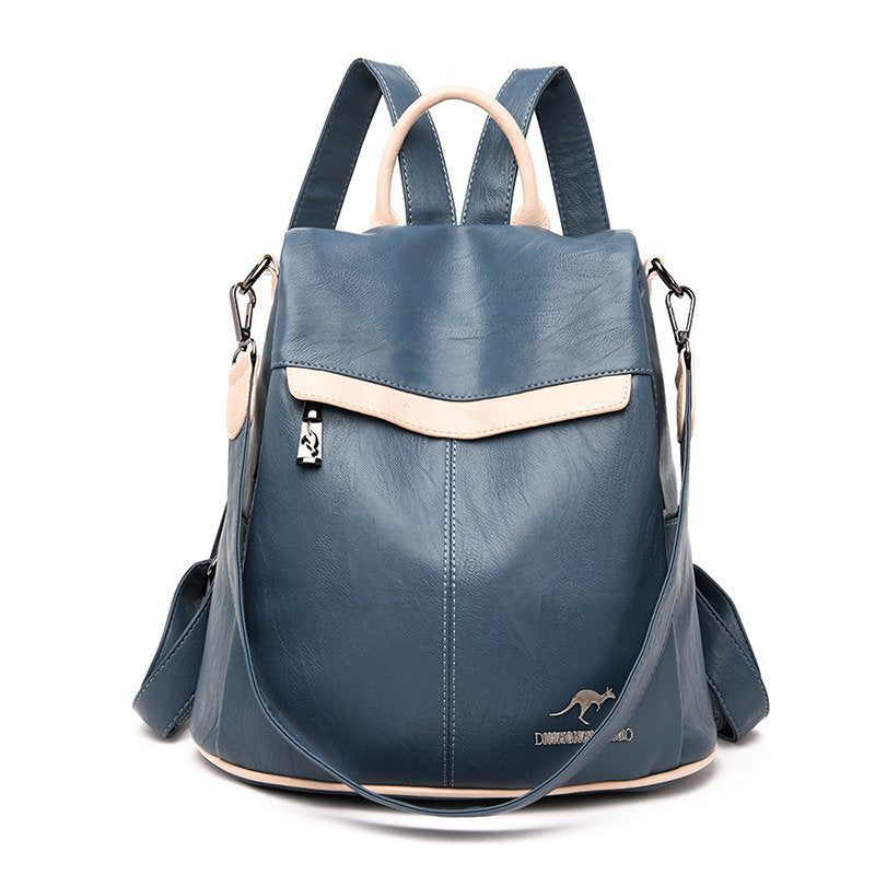 Women's Korean Style Street Trendy Soft Leather Bags