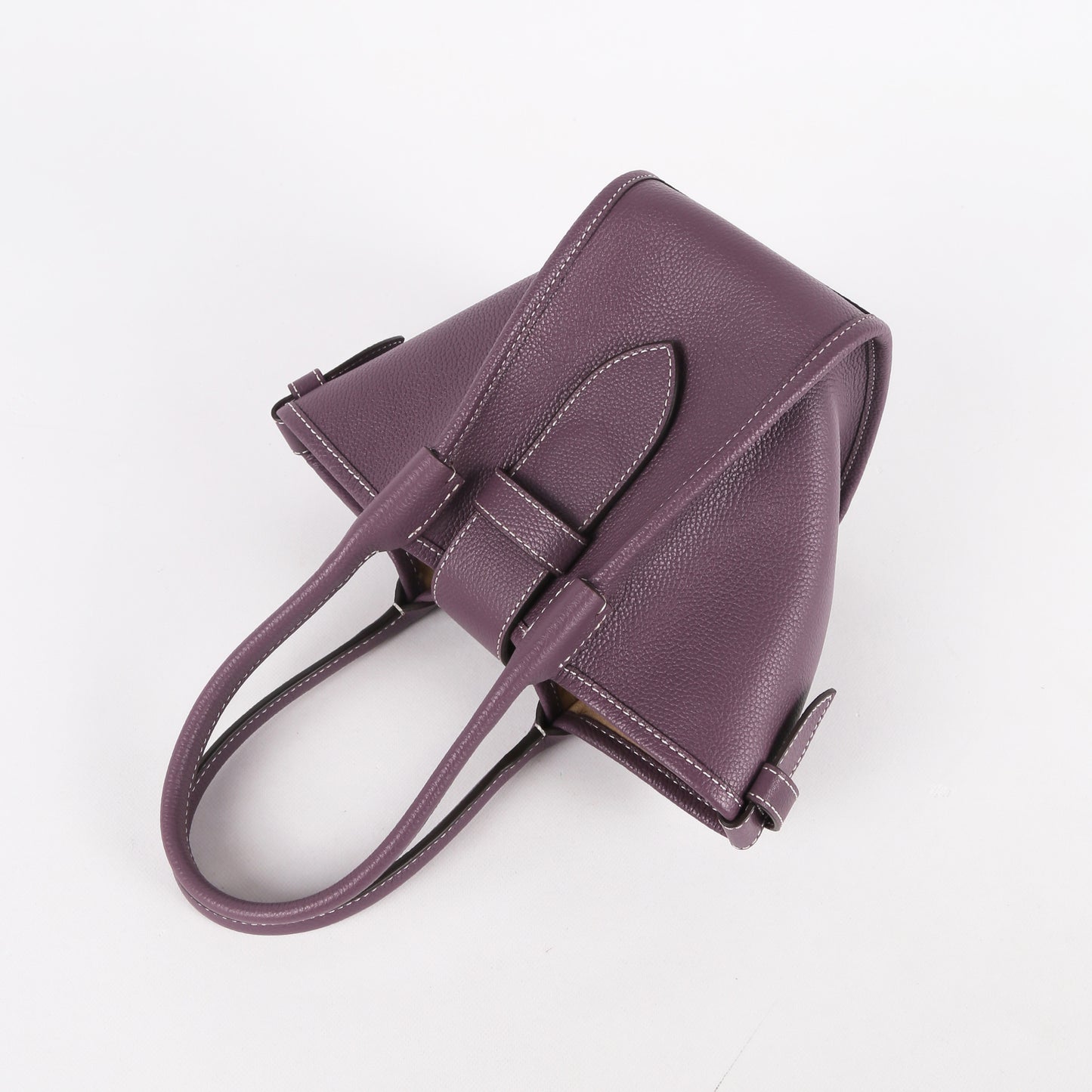 Women's Wings Style Cowhide Trapeze Size Handbags