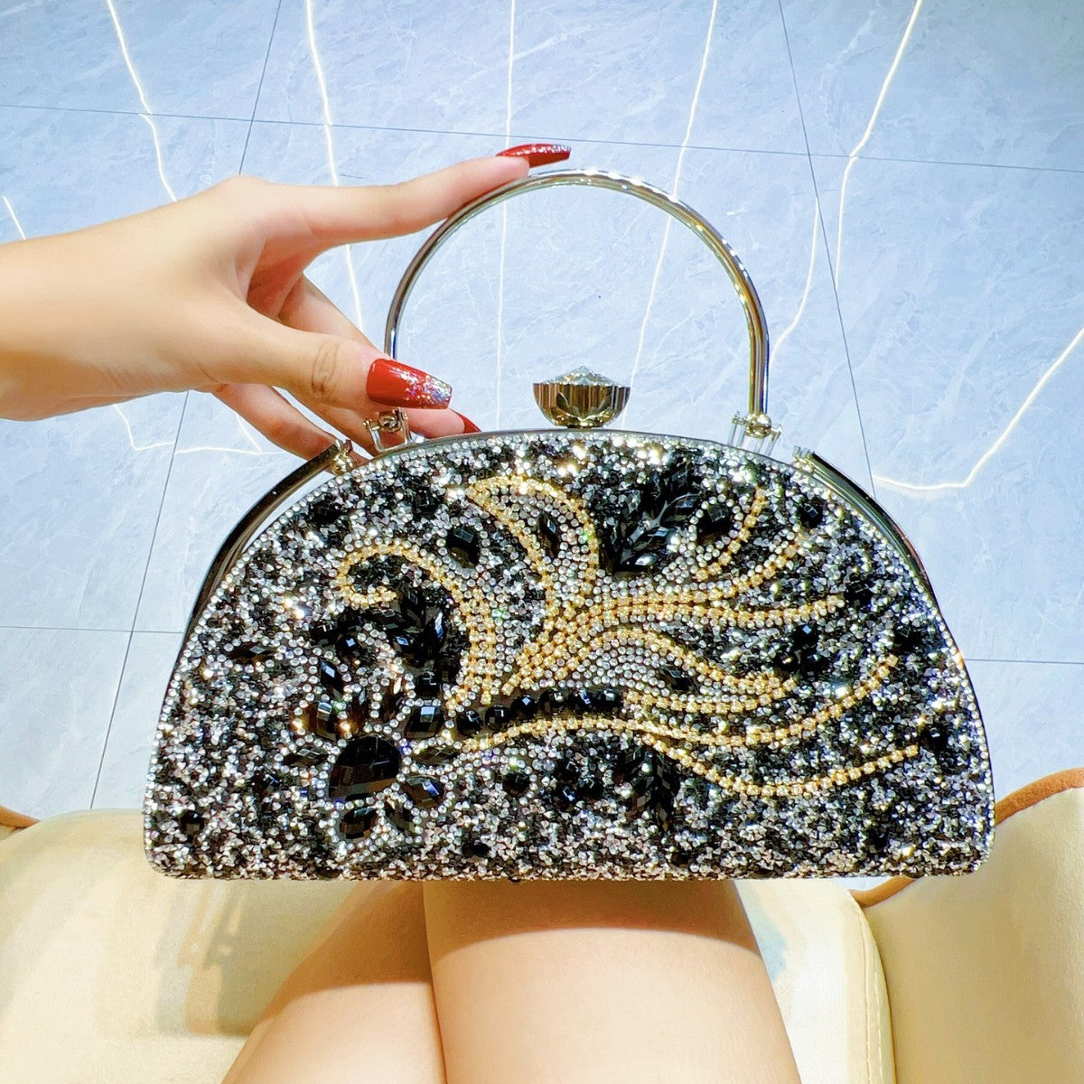Women's Gorgeous Elegant Exquisite Classic Style Diamond Bags