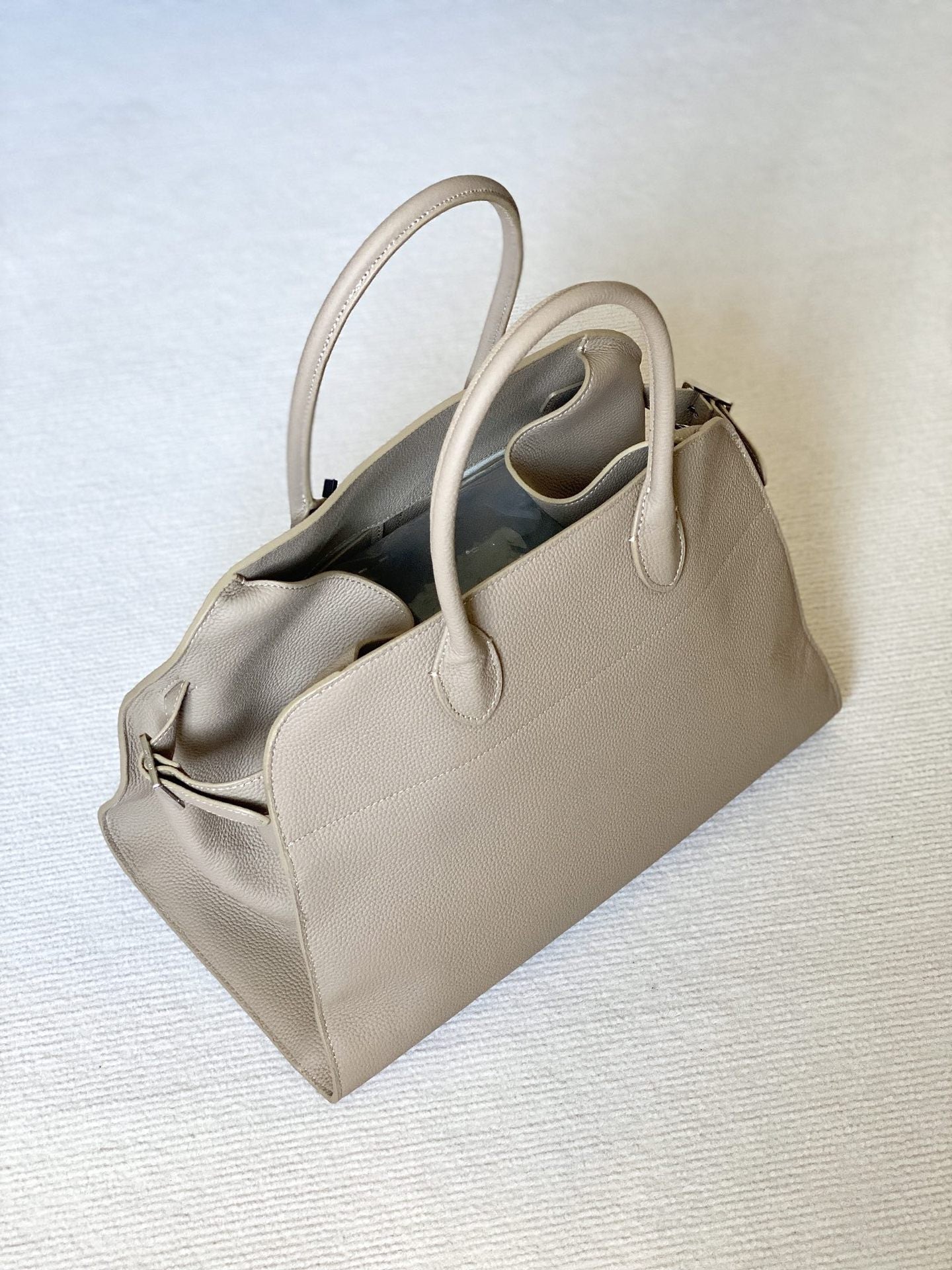 Layer Cowhide Niche Advanced Sense Large Handbags