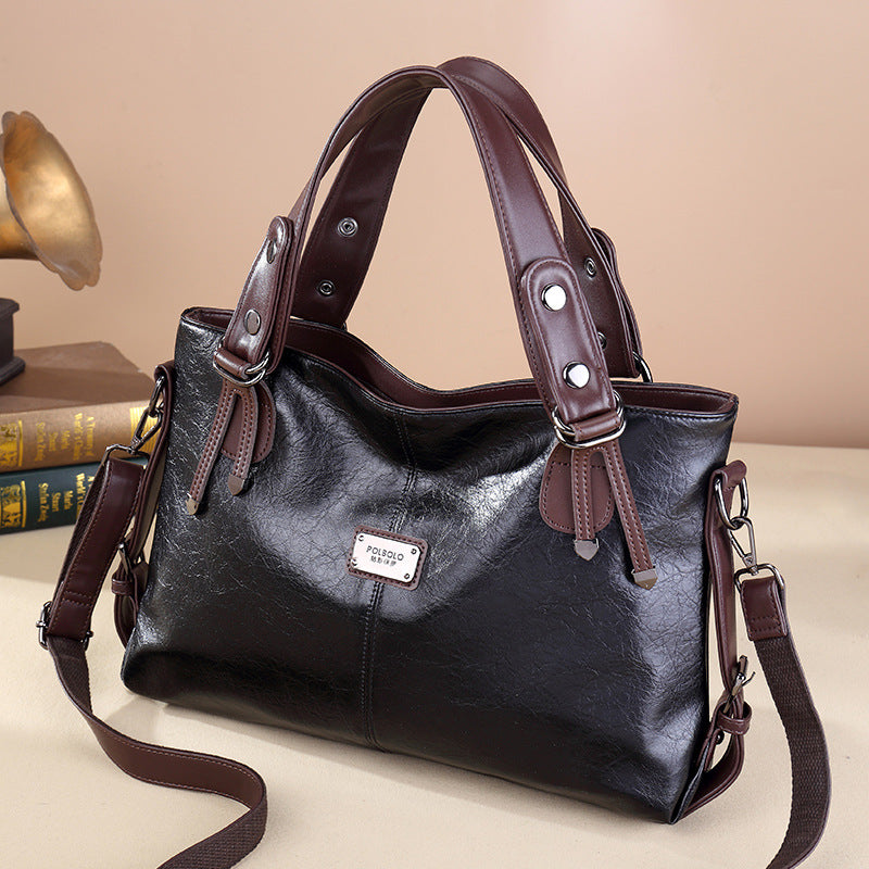 Women's Simple Large Capacity Retro Commuter Fashion Crossbody Bags