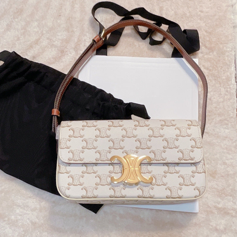 Presbyopic Underarm French Stick Female Retro Crossbody Bags