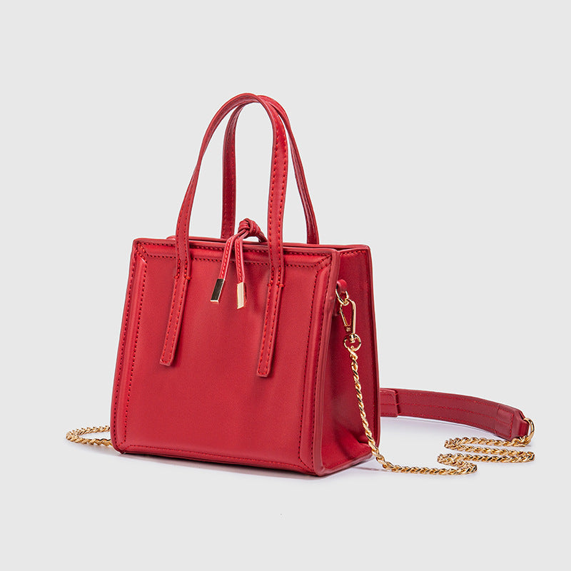 Fashion Urban Niche Portable Green Chain Crossbody Bags