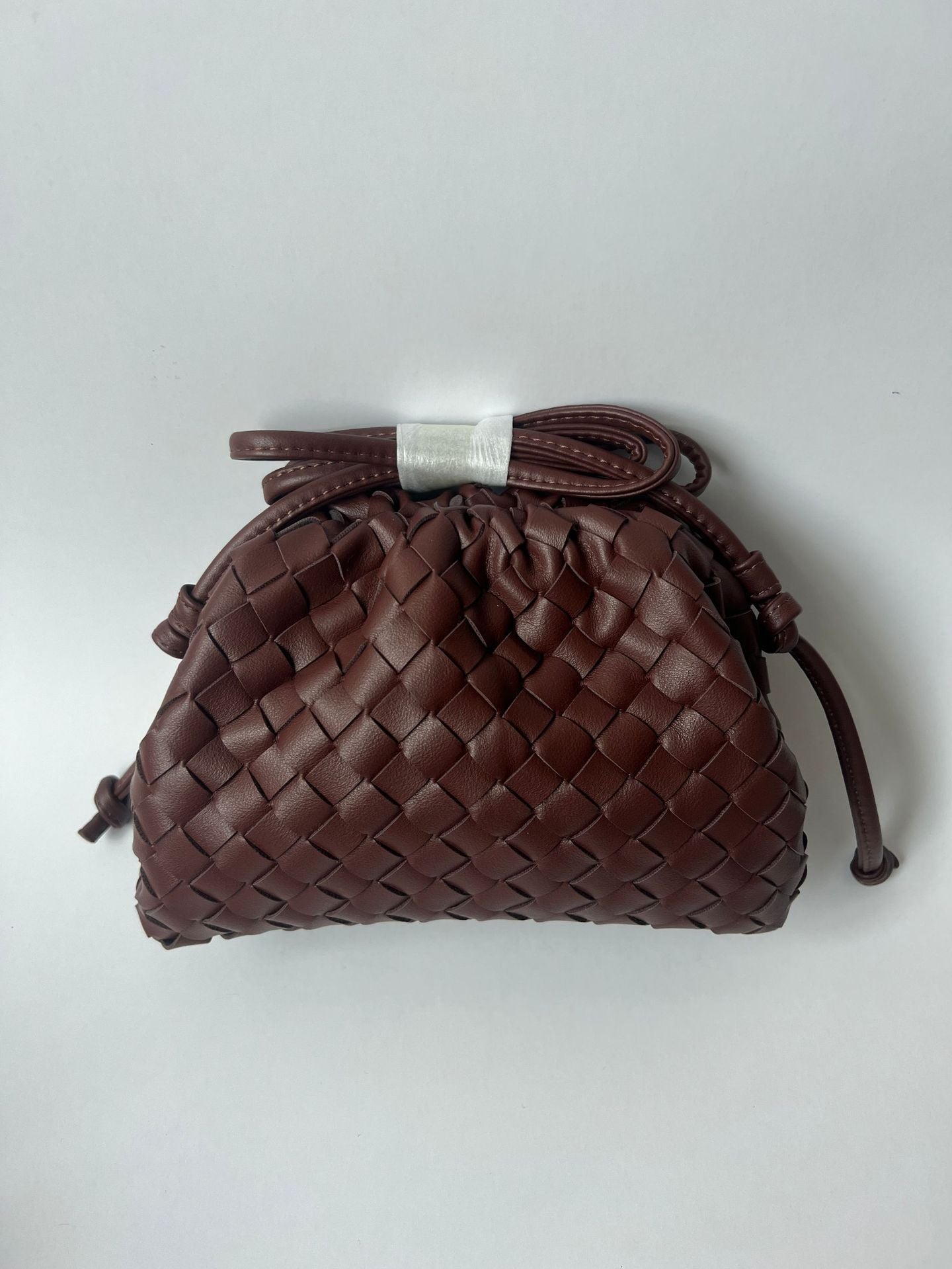 Women's Niche Woven Cloud Hand-held Soft Leather Dumpling Handbags