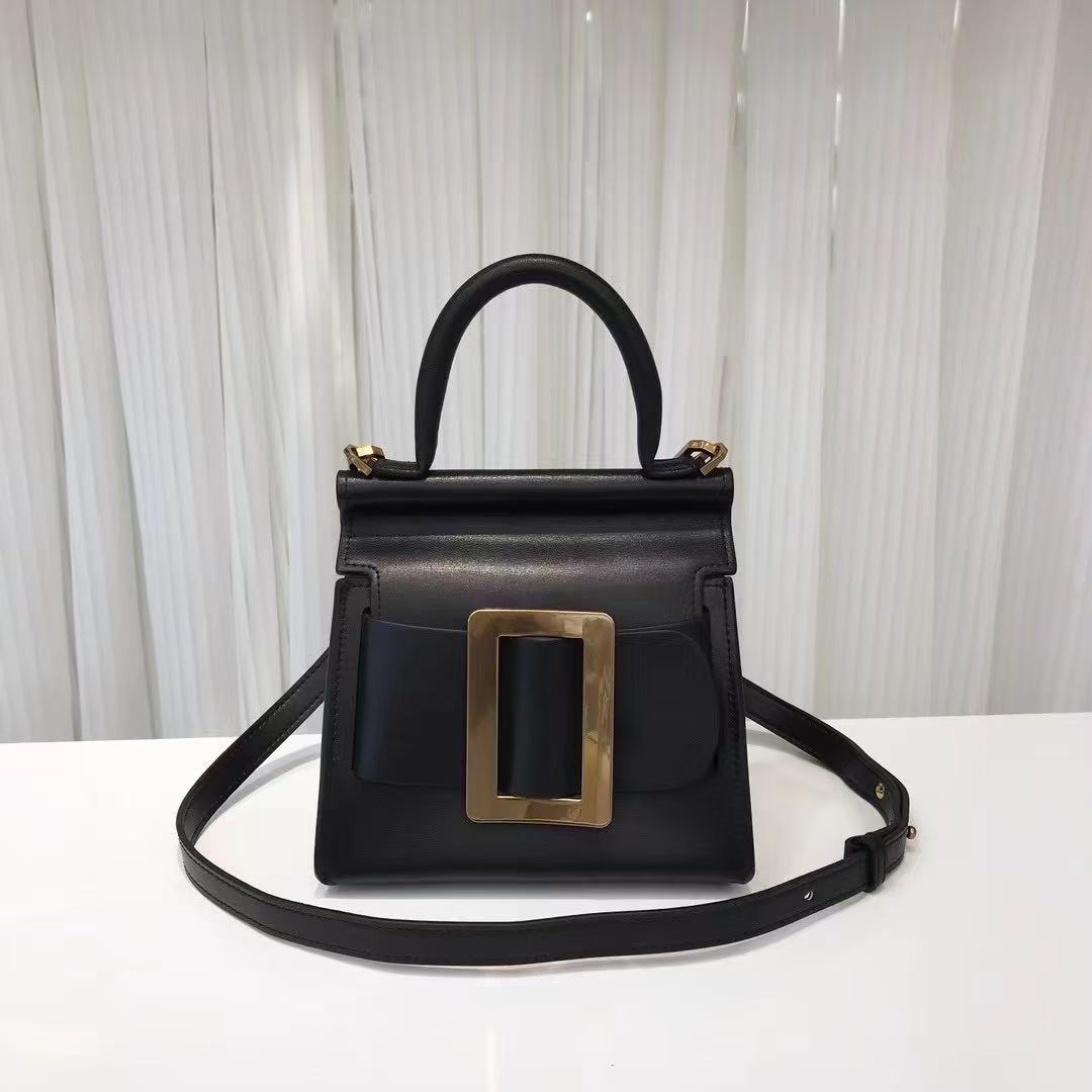 Women's Retro Genuine Leather Assorted Colors Metal Handbags