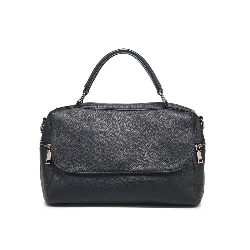 Women's Cute Lucky Genuine Leather Vintage Top Handbags