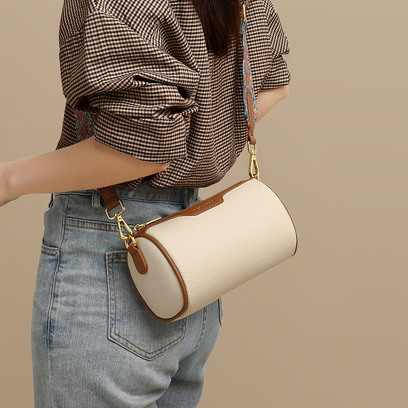 Women's Underarm Leather Pillow Fashion High Sense Crossbody Bags
