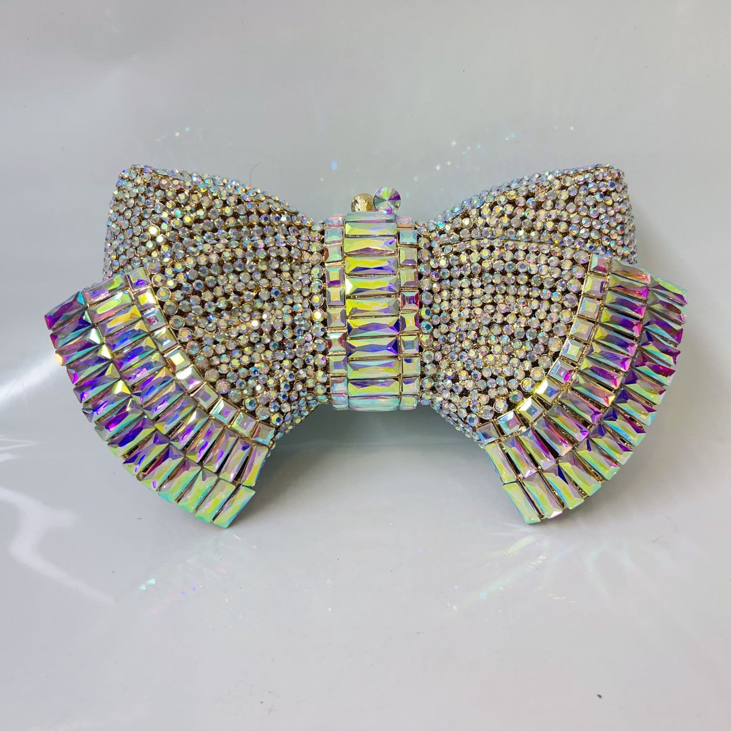 Women's Strictly Selected Bow Diamond Banquet Full Evening Bags