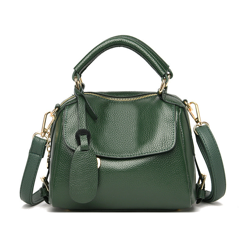 Women's Pattern Large Capacity Mom Retro Solid Handbags
