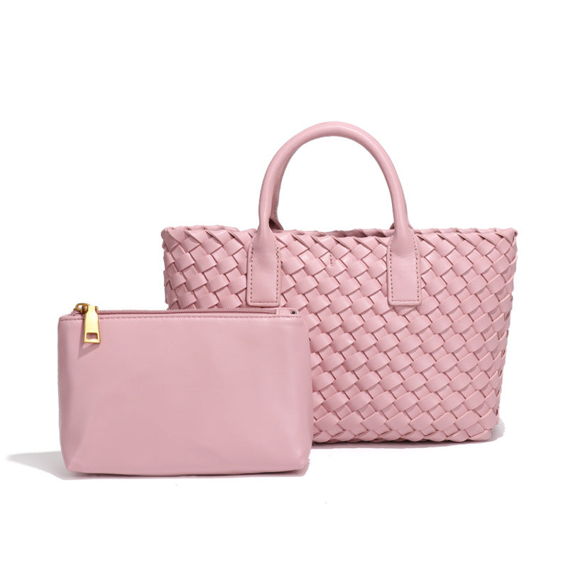 Simple Fashion Vegetable Basket Woven Large Handbags