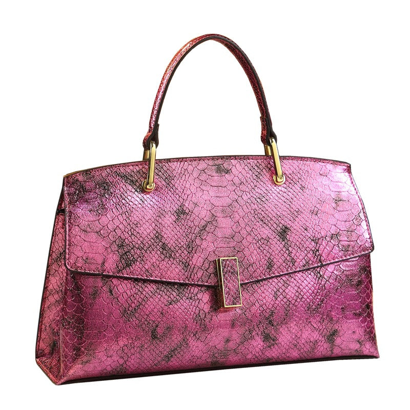 Women's Quality Genuine Leather Fashion Elegant Laser Bags