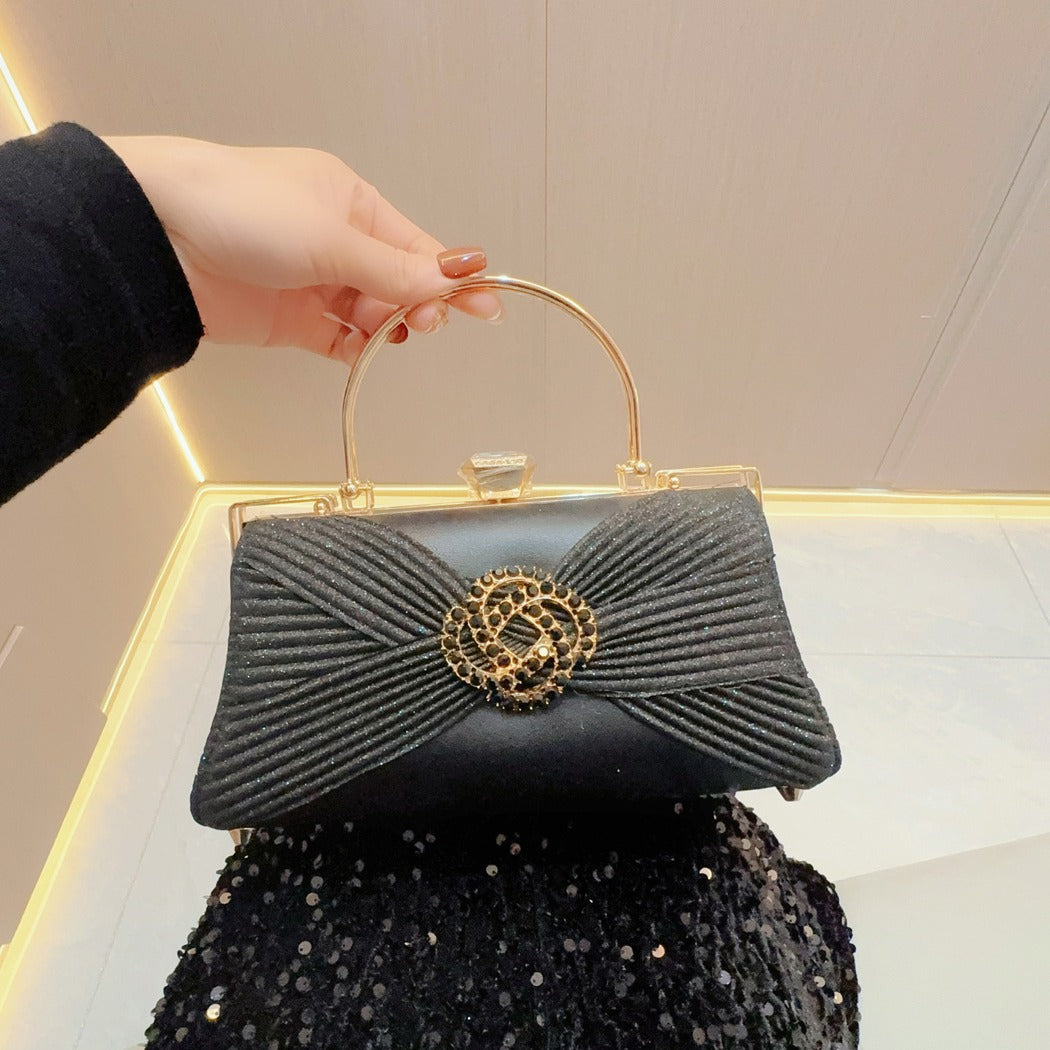 Women's Delicate Diamond Hand Party Banquet Dinner Evening Bags