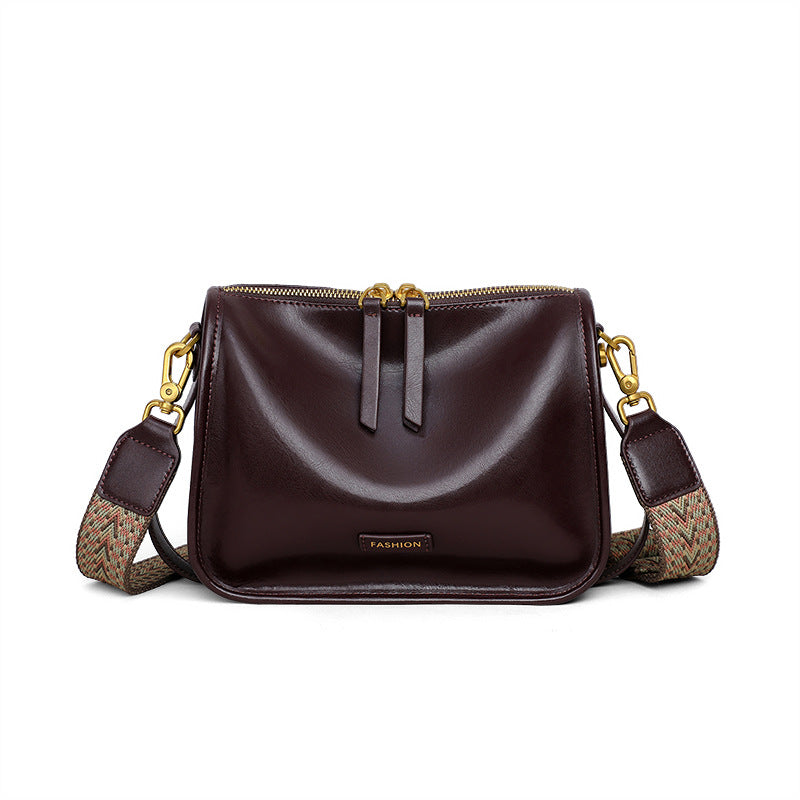 Women's Genuine Leather Underarm High-grade Pillow Crossbody Bags