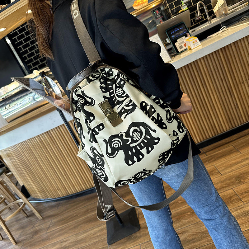 Women's Attractive Fashion Oxford Cloth Waterproof Backpacks