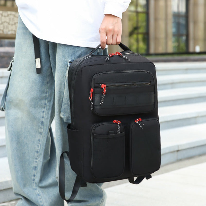 Men's Fashion Simple Large Capacity Trendy College Backpacks