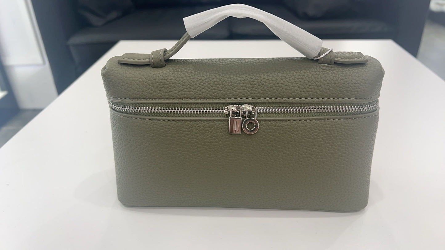 Women's Lunch Box Genuine Leather Simple Niche Bags