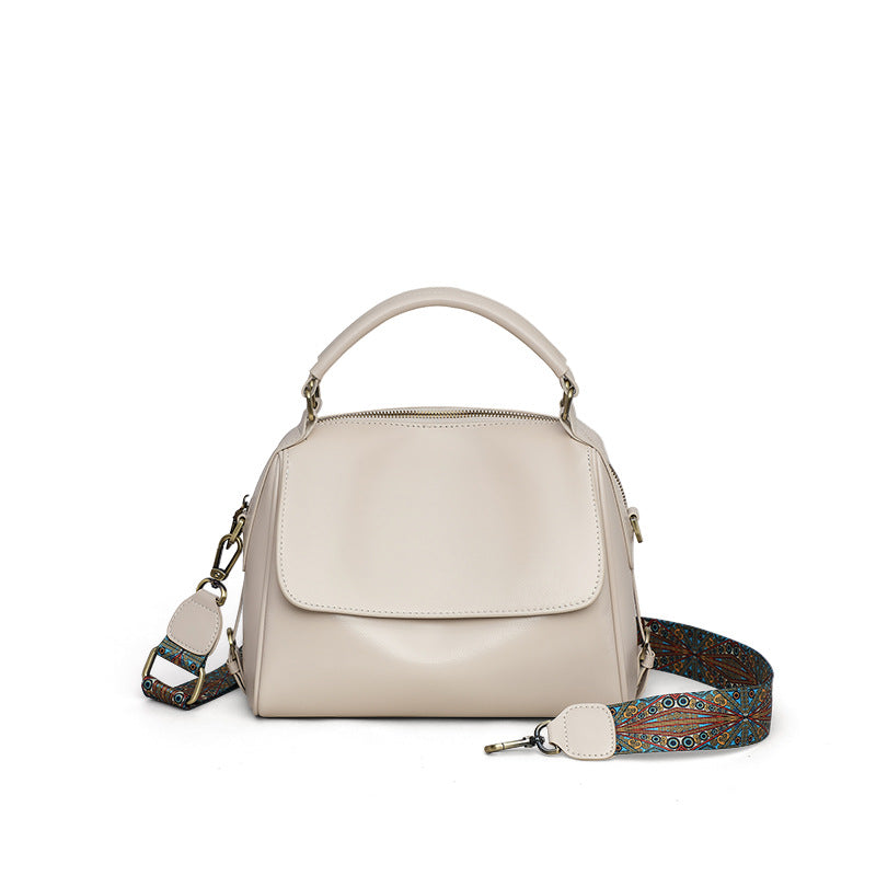 Women's Autumn Mother High-grade Large Capacity Leather Handbags