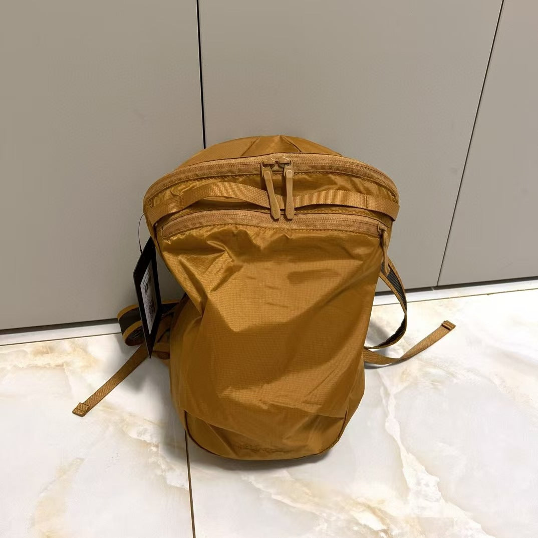 Embroidery Unisex Waterproof Folding Hiking Lightweight Backpacks
