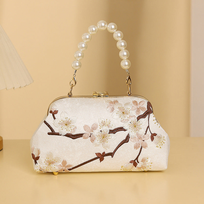 Antique Embroidery Chinese Style Cheongsam Gong Handbags