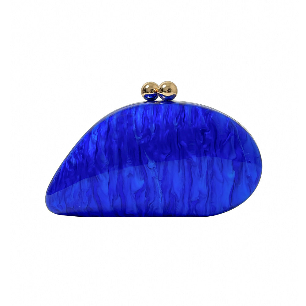 Women's Acrylic Wedding Banquet Clutch Chain Bags