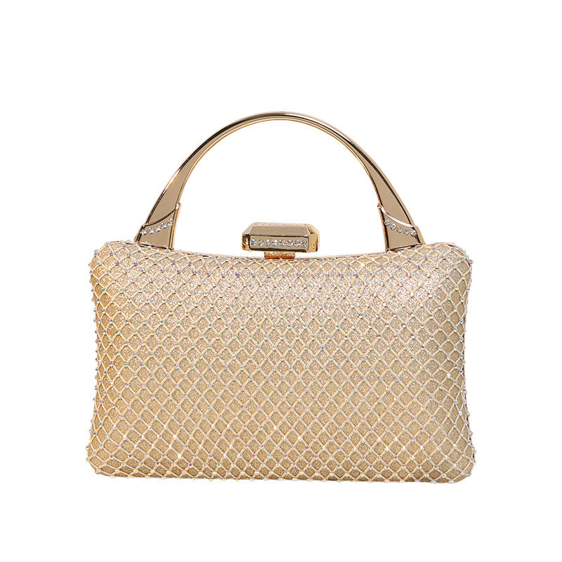 Women's Banquet Metal Rhinestone Diamond Party Dress Bags